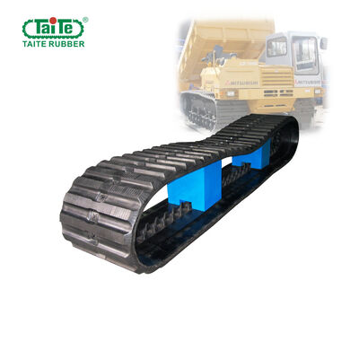 Goede prijs. 750x150x66 Grootte Dumper Rubber Tracks ISO9001:2015 Gecertificeerd met laag geluid voor Morooka MST2200VD online